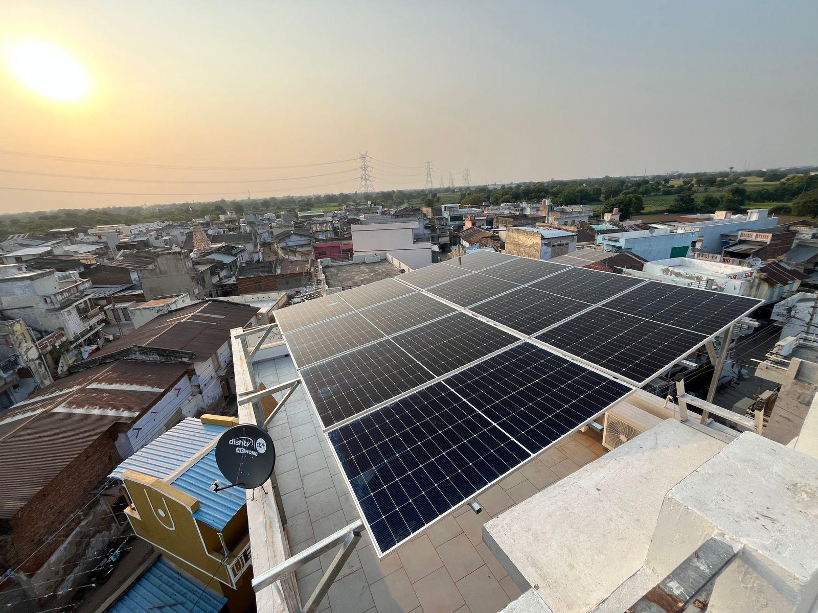 8 panel residential solar project 4.40 kW