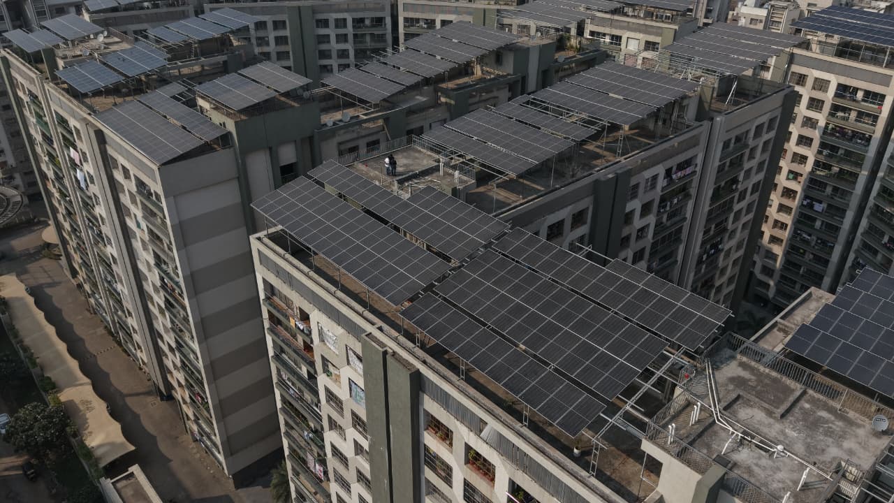 Packaging Unit Solar Setup